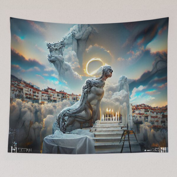 Item preview, Heaven by AI designed and sold by OneStrokeBrush.