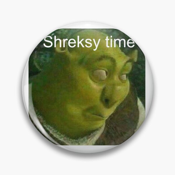 Item preview, Shrek meme shreksy sticker TikTok designed and sold by anoukt.