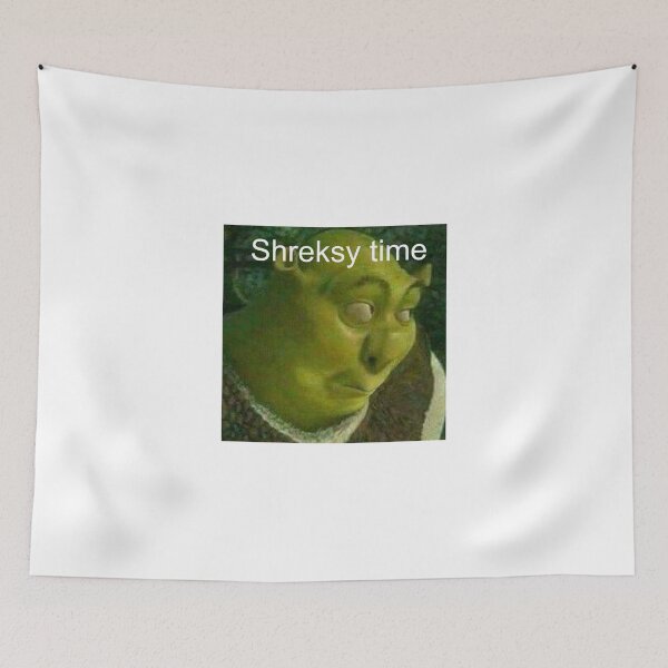 Item preview, Shrek meme shreksy sticker TikTok designed and sold by anoukt.