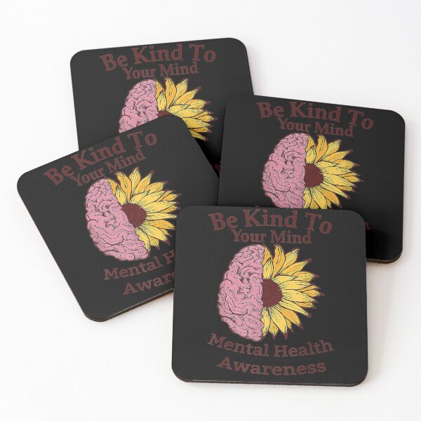 Item preview, Be Kind To Your Mind Sunflowers Tal Health Awareness designed and sold by robinxam.