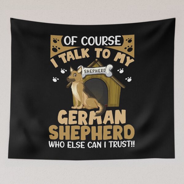 Item preview, I TALK TO MY GERMAN SHEPHERD designed and sold by JRM Tees & More Store.