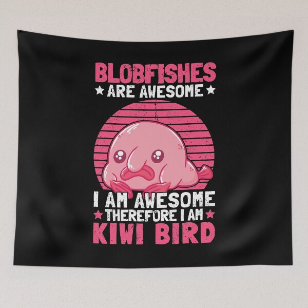 Item preview, Blobfish fantastic ugly fish marine animal designed and sold by madgrfx.
