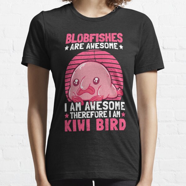  Blobfish The Underwater Mascot Cute Blobfish Long Sleeve  T-Shirt : Clothing, Shoes & Jewelry