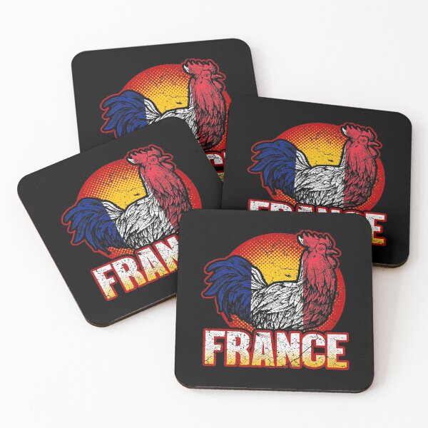 Item preview, Gallic rooster with French flag designed and sold by Mila1946.