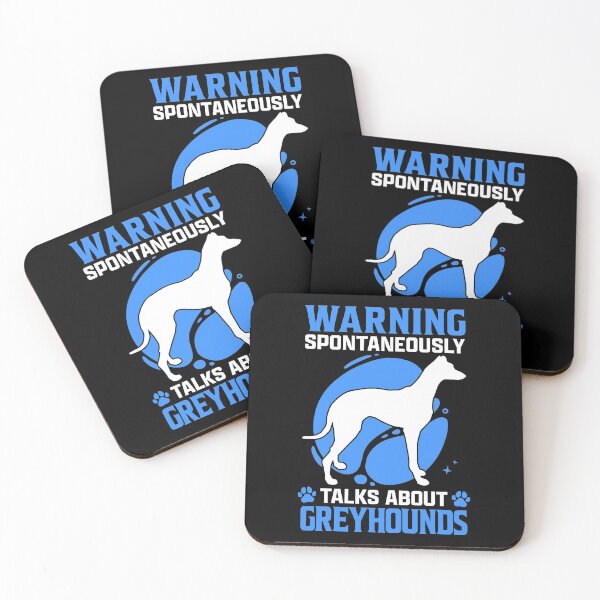 Item preview, Talking about greyhound short-haired greyhound saying designed and sold by madgrfx.