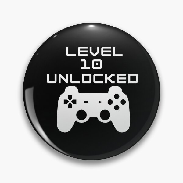 Item preview, Level 10 Unlocked 10th Birthday Video Gamer Gift designed and sold by Gamerss4Life.