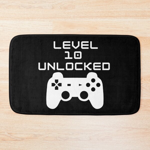 Item preview, Level 10 Unlocked 10th Birthday Video Gamer Gift designed and sold by Gamerss4Life.