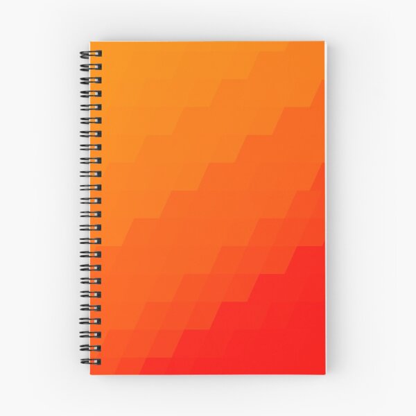 Item preview, Warm Orange to Red Abstract Geometric Gradient Design designed and sold by patternsoup.
