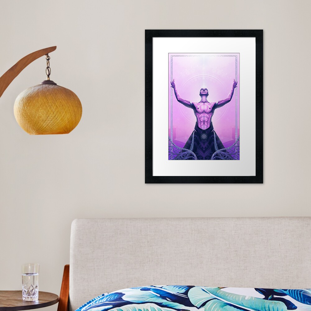 Rebalancing Love Framed Art Print