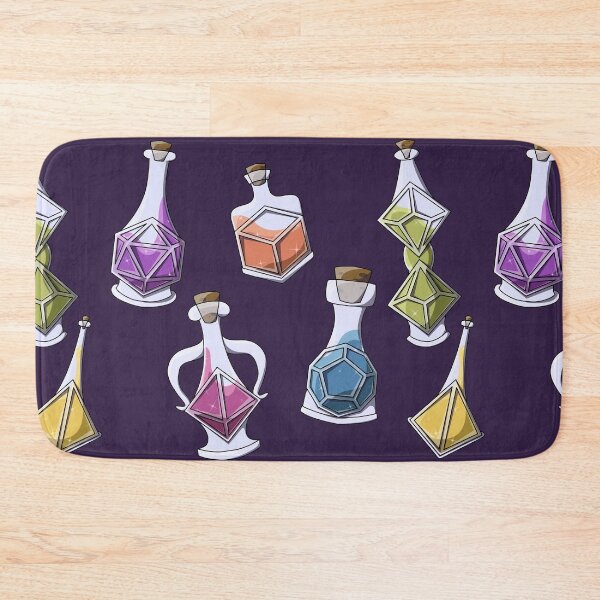 Item preview, Polyhedral Dice Potion Bottles  designed and sold by GenAumonier.