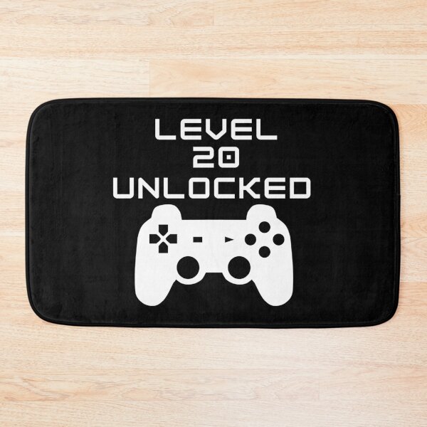 Item preview, Level 20 Unlocked 20th Birthday Video Gamer Gift designed and sold by Gamerss4Life.