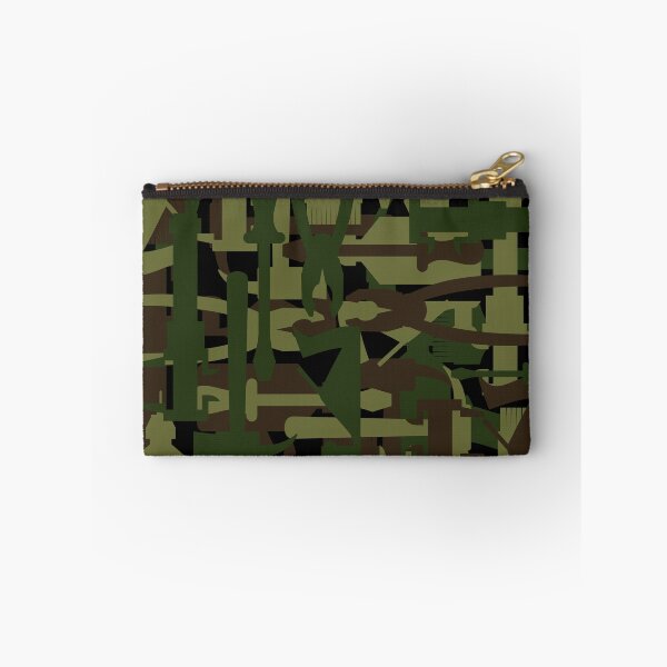 Item preview, Green,brown camoflauge pattern designed and sold by cutecrazytshirt.