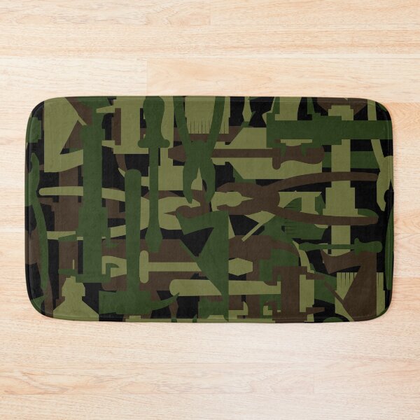 Item preview, Green,brown camoflauge pattern designed and sold by cutecrazytshirt.