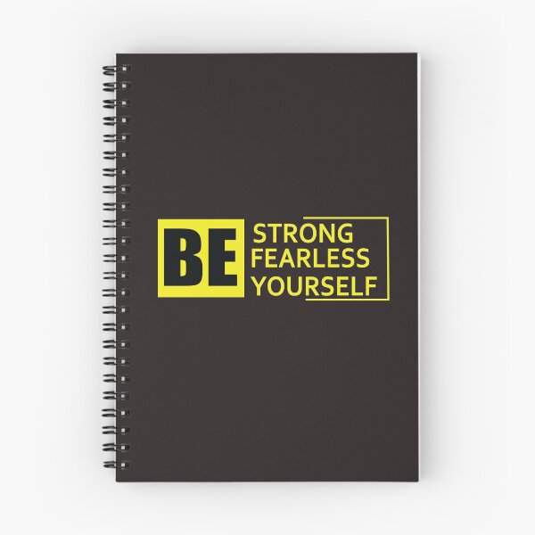 Item preview, Be strong fearless yourself designed and sold by SHINIGAMI-SHOP.