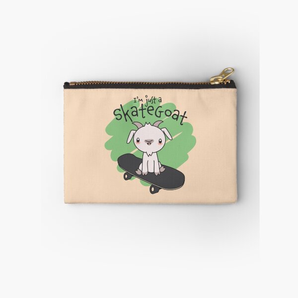 Item preview, Skate Goat Cute Kawaii Skateboarder designed and sold by BobJolley.