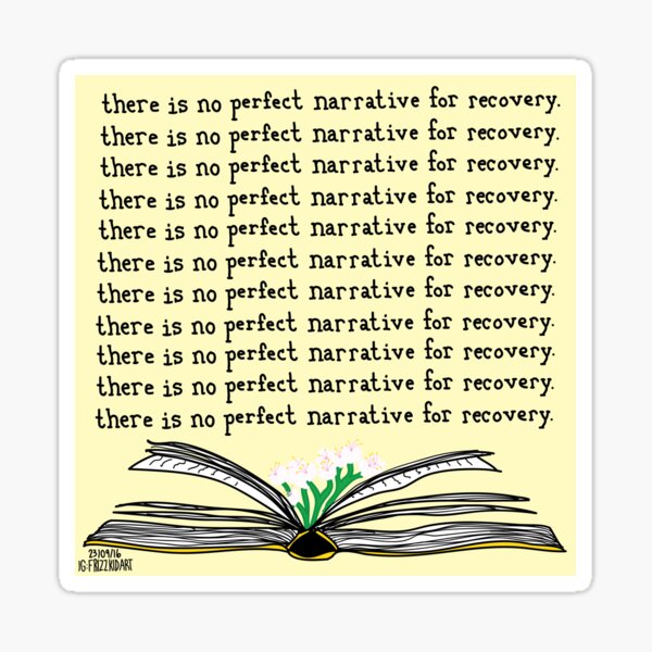 No Perfect Narrative Sticker