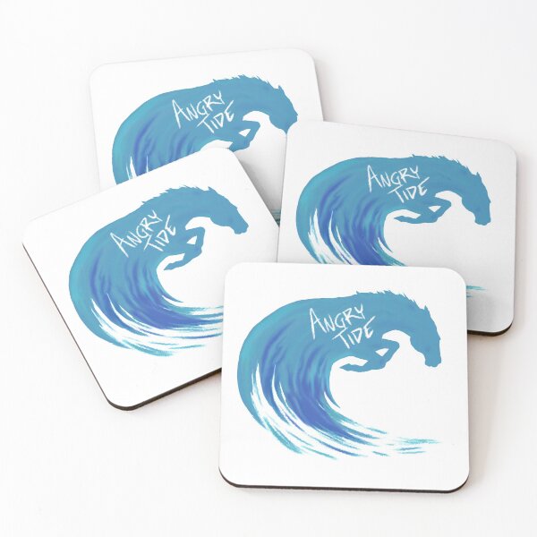 Item preview, Angry Tide - AT designed and sold by Make A Mess Lioness.