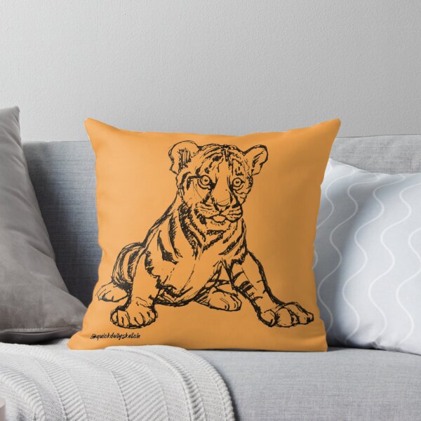 Item preview, Baby Tiger 1 sketch - Sketchy designed and sold by ReinuShop.