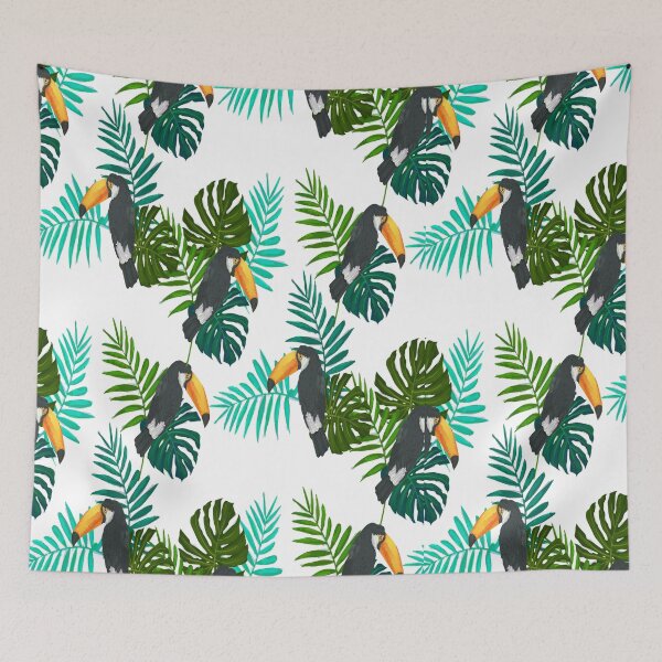 Item preview, Floral Topical Birds designed and sold by Safricdietz.