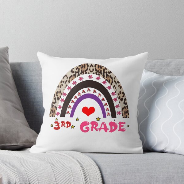 Item preview, Leopard Rainbow third Grade Teacher 3rd Back to School Women designed and sold by Artsy Aura ⭐⭐⭐⭐⭐  .