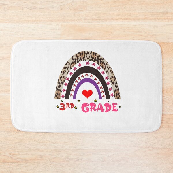 Item preview, Leopard Rainbow third Grade Teacher 3rd Back to School Women designed and sold by Artsy Aura ⭐⭐⭐⭐⭐  .