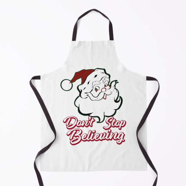 Item preview, Don't Stop Believing Vintage Santa Illustration designed and sold by JonnaKelley.