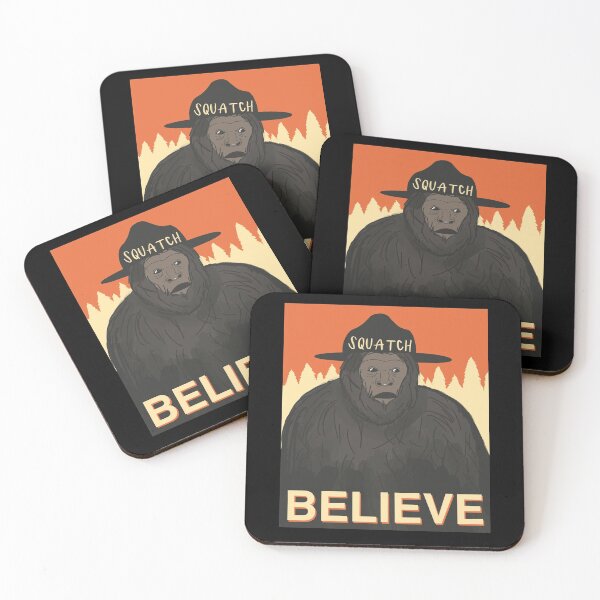 Item preview, Sasquatch big foot cryptic psa  designed and sold by Cedarrue.