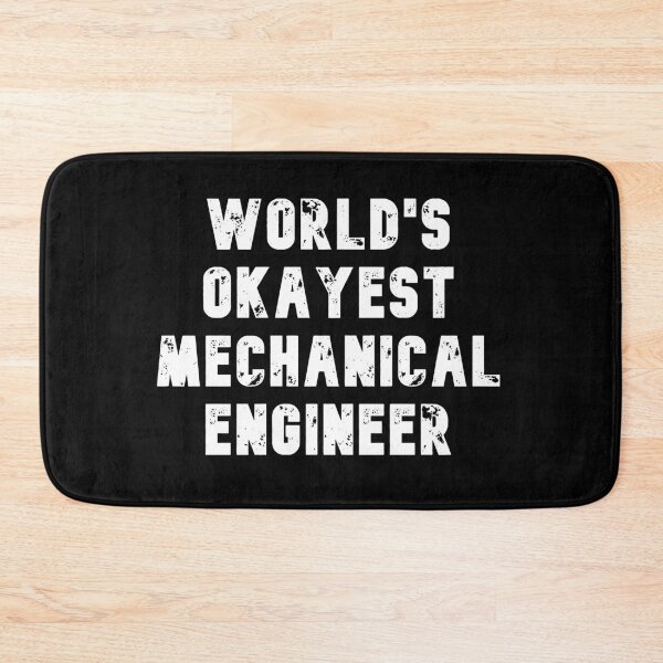 Item preview, World's Okayest Mechanical Engineer designed and sold by Rulaly.