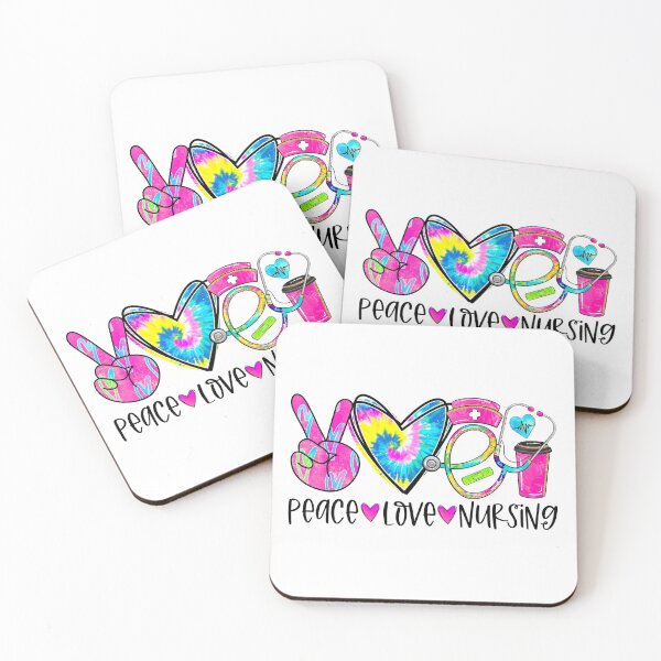 Item preview, Peace love nursing tie-dye- Nursing tie-dye designed and sold by Designs Of all kinds.