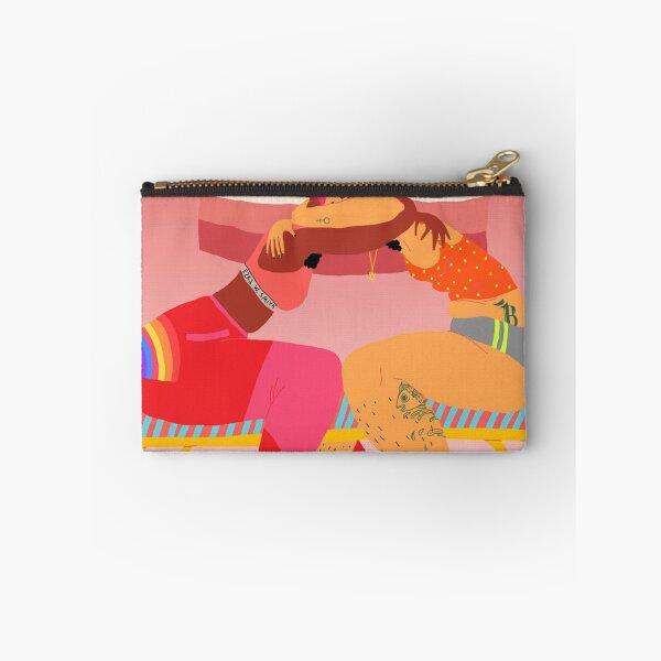 Item preview, Lesbian women queer hug (pride and equality to spread love and kindness) (lgbt soft pink aesthetic) designed and sold by emcazalet.