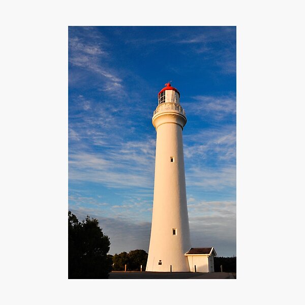 split point lighthouse, aireys inlet, victoria, australia Photographic Print