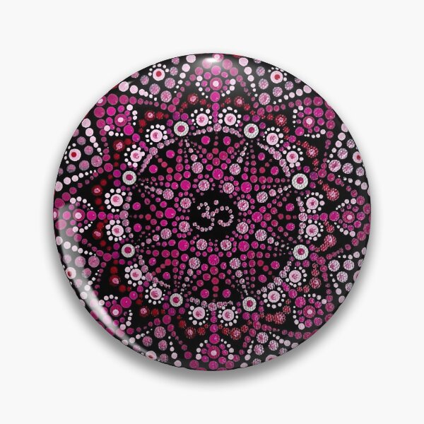 Item preview, Crown Chakra hand painted dot mandala designed and sold by Joanne Emery.