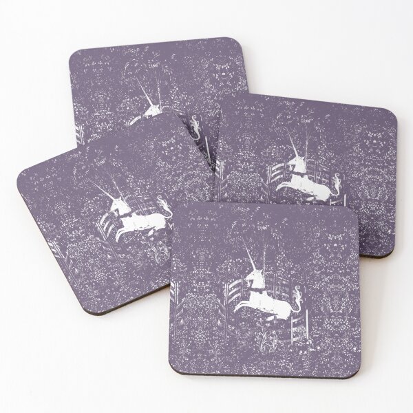 Item preview, Be Pure The Unicorn In Captivity, Purple Grey Pet Unicorn designed and sold by SpiritGifts.