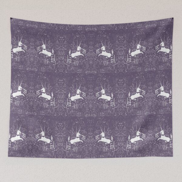 Item preview, Be Pure The Unicorn In Captivity, Purple Grey Pet Unicorn designed and sold by SpiritGifts.