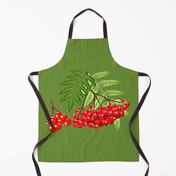 Item preview, A Bunch Of Mountain Ash On A Branch With Green Leaves designed and sold by Phantasmal-2-do.