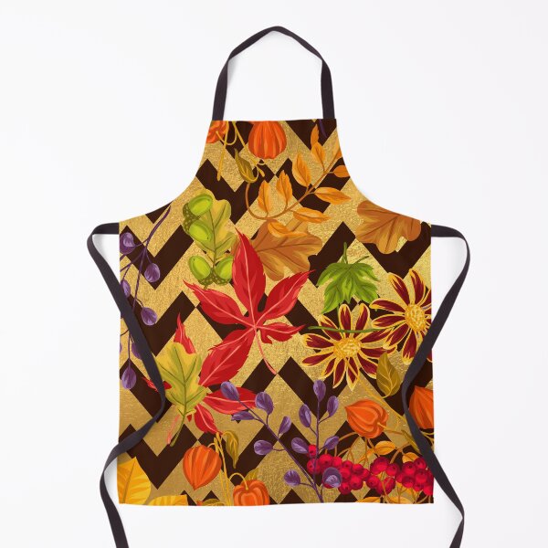 Artikelvorschau, Herbstlaub gemustert entworfen und verkauft von Designs By YL.