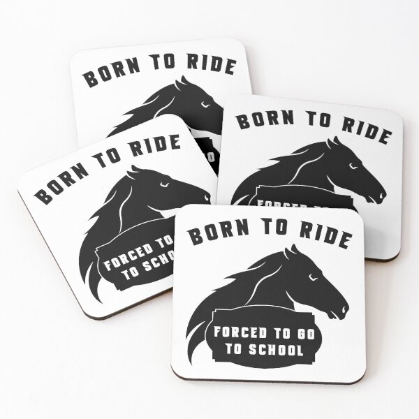 Item preview, Born Ride Horse Forced To Go To School designed and sold by Aymanerachif.