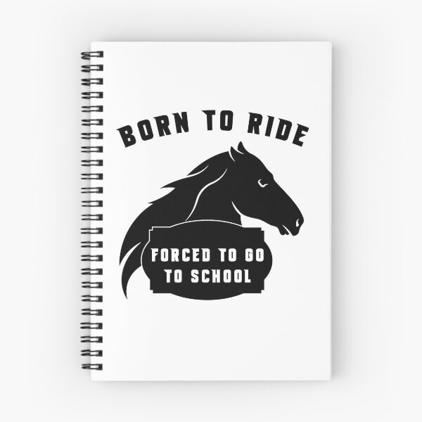 Item preview, Born Ride Horse Forced To Go To School designed and sold by Aymanerachif.
