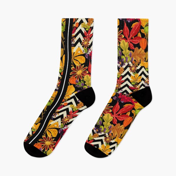 Item preview, Autumn Fall Leaves Patterned  designed and sold by Designs By YL.