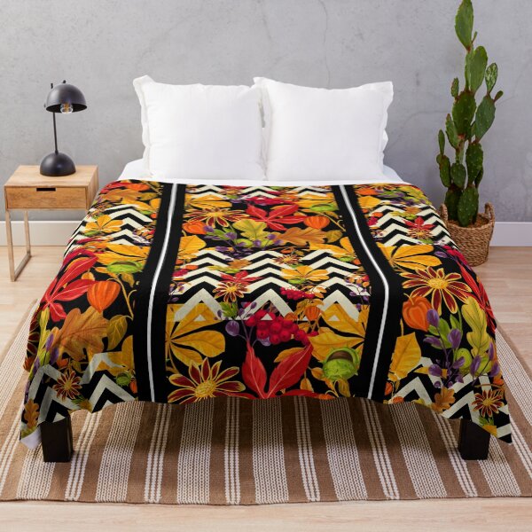 Item preview, Autumn Fall Leaves Patterned designed and sold by Designs By YL.