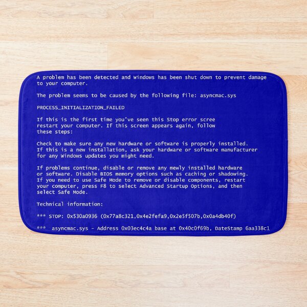 Item preview, Blue Screen of Death designed and sold by muskitt.