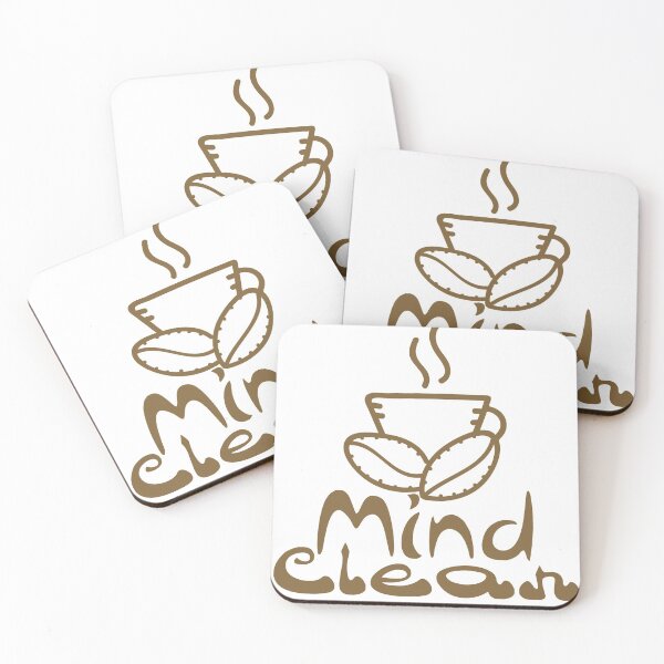 Item preview, For Coffe Lovers, Mind Clean With Coffee, Mom Gift , Mother Gift Wife Gift Lovers  designed and sold by soufiane bouhfad.