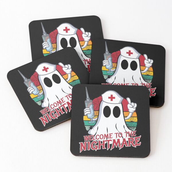 Item preview, Welcome To The Nightmare Halloween Ghost designed and sold by MooonTees.