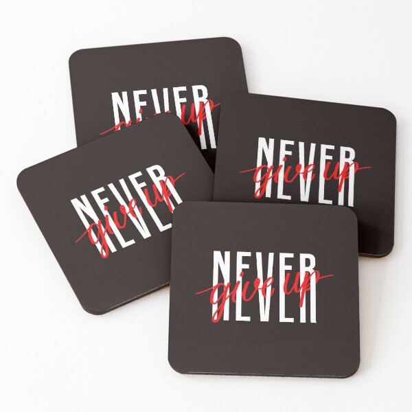 Artikelvorschau, Niemals aufgeben entworfen und verkauft von SHINIGAMI-SHOP.