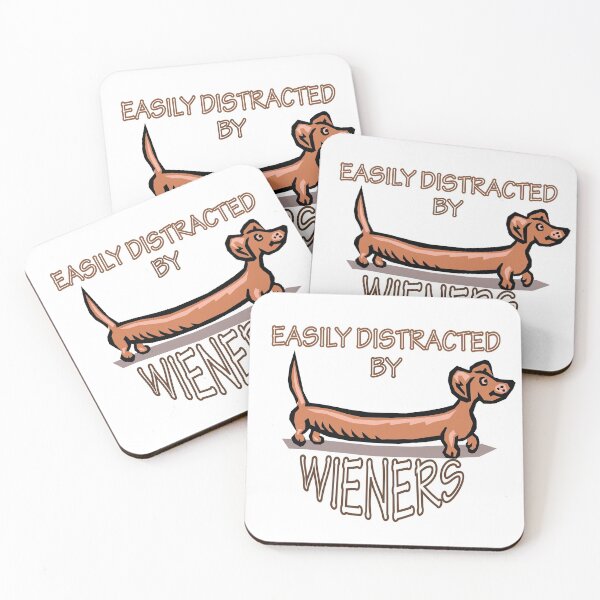 Item preview, Easily Distracted By Wieners designed and sold by bahicharafe.