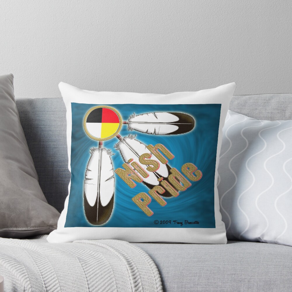 Item preview, Throw Pillow designed and sold by Nativeexpress.