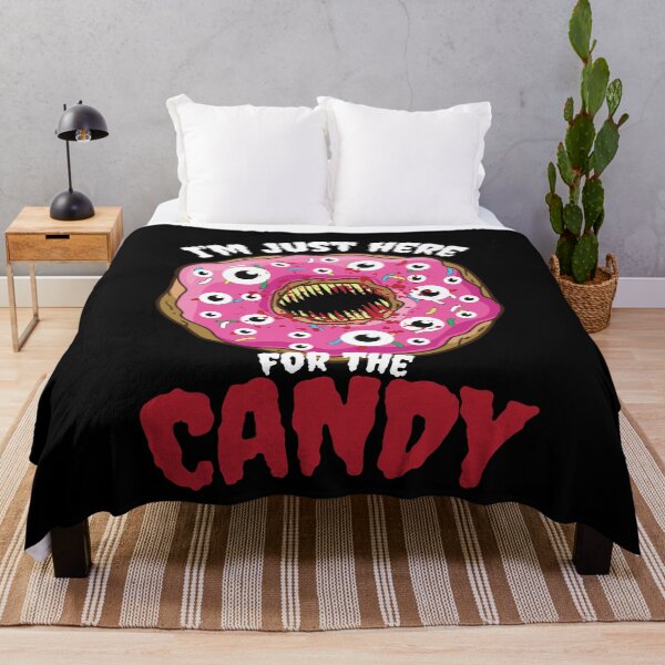 Item preview, Just Here For Candy Halloween Donut designed and sold by MooonTees.