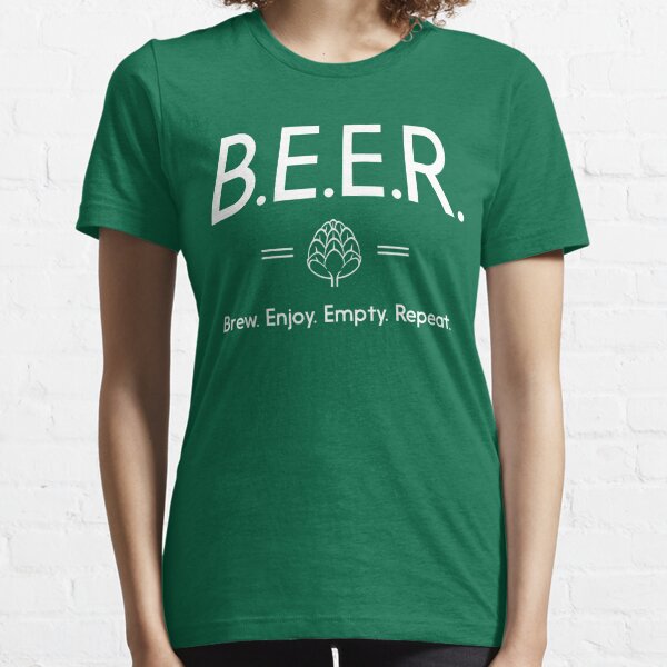  Brew Ferment Drink Repeat Funny Beer Shirt for Home Brewers :  Clothing, Shoes & Jewelry