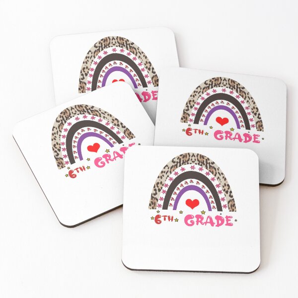 Item preview,  Leopard Rainbow sixth Grade Teacher 6th Back to School Women designed and sold by Artsy Aura ⭐⭐⭐⭐⭐  .