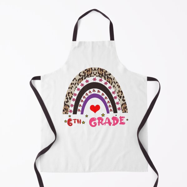 Item preview, Leopard Rainbow sixth Grade Teacher 6th Back to School Women designed and sold by Artsy Aura ⭐⭐⭐⭐⭐ .